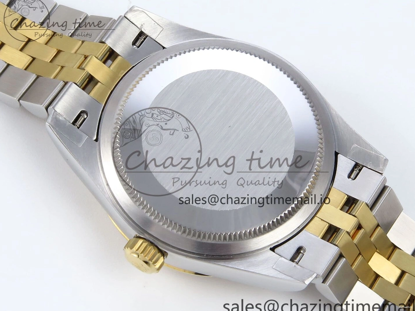 on SS YG DateJust 904L Steel Roman Jubilee Edition Diamonds HZ2236 Bracelet JARF 278383RBR Dial 1:1 Gray Best 31 0404